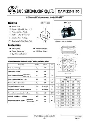 DAMI220N150
