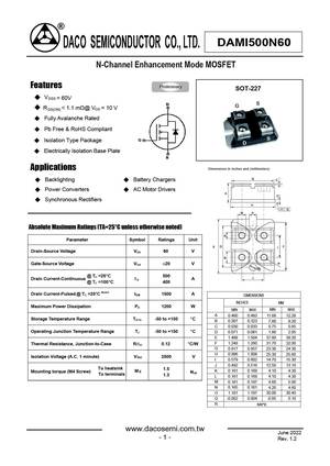 DAMI500N60
