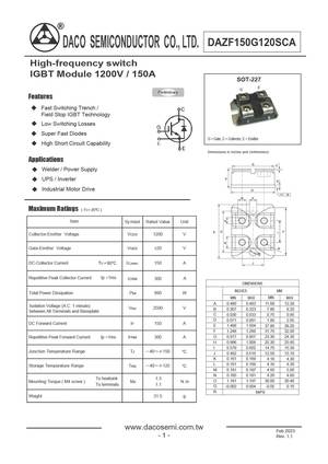 DAZF100G120SCA
