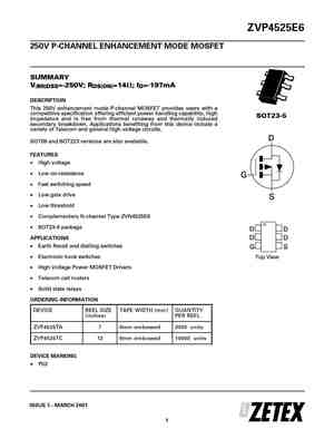 ZVP4525ZTA
