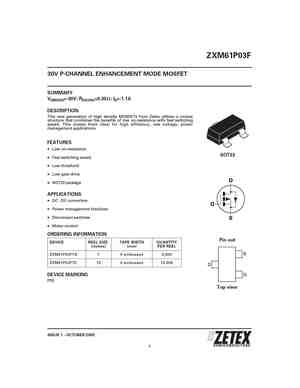 ZXM61P02FTC
