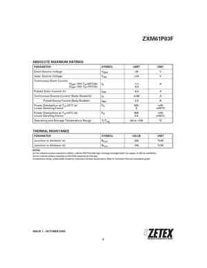 ZXM61P03FTC
