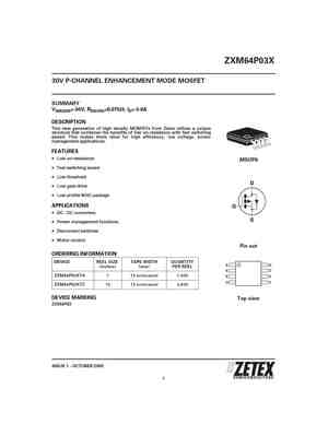 ZXM64P02XTA
