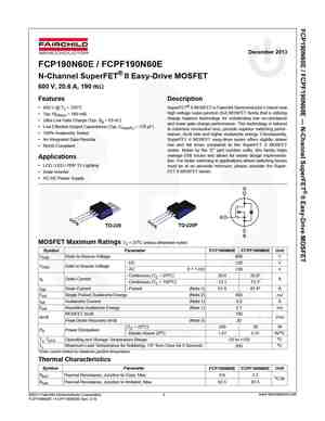 FCPF190N60-F152
