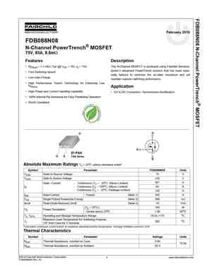 FDB082N15A
