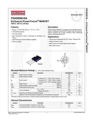 FDH055N15A
