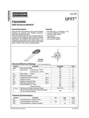 FQA24N50