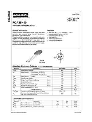 FQA35N40
