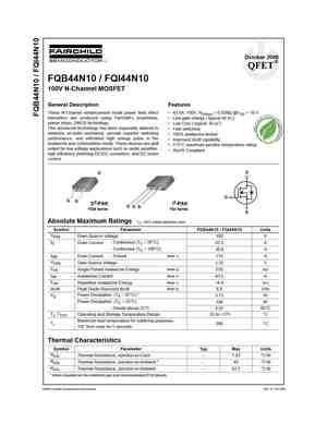 FQB44N10
