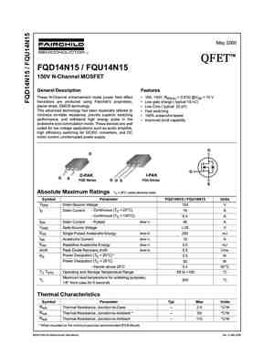 FQD14N15TM
