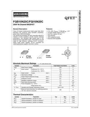 FQI10N20CTU
