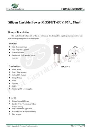 FDM30R650AN4G
