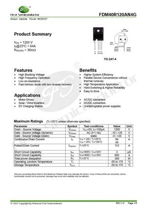 FDM40R120AN4G
