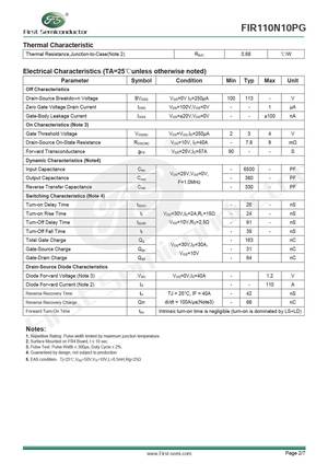 FIR110N10PG
