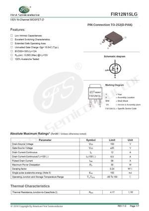 FIR12N65FG