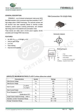 FIR9N65LG
