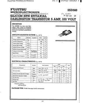 2SD560O