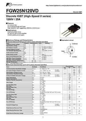 FGW25N120W
