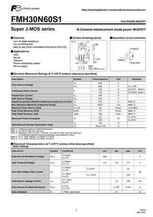FMH30N60S1
