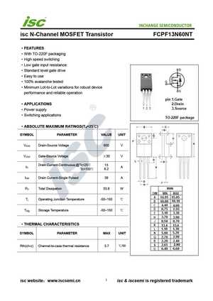 FCPF150N65F
