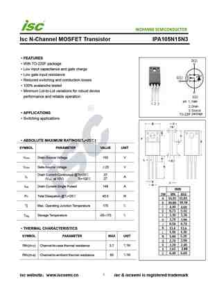 IPA105N15N3
