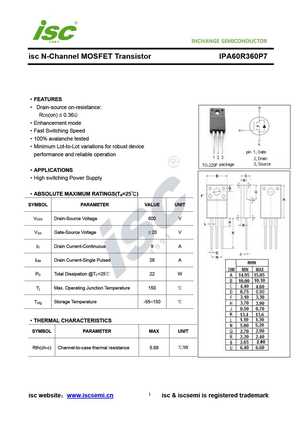 IPA60R360P7