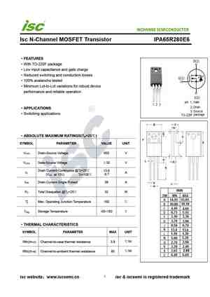 IPA65R280E6
