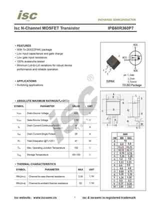 IPB60R360CFD7
