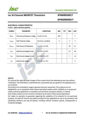 IPW65R310CFD