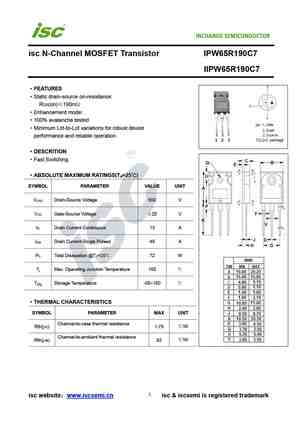 IPW65R110CFD