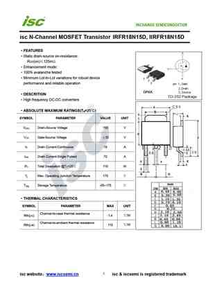 IRFR18N15D
