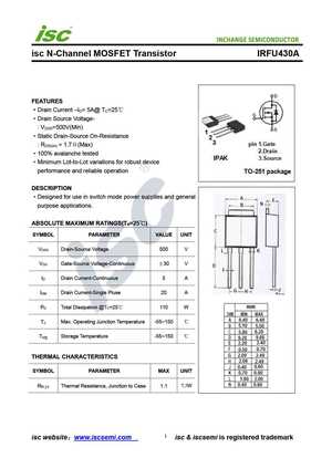 IRFU430A