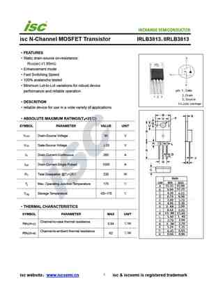 IRLB3813PBF
