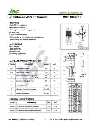 MDP14N25CTP
