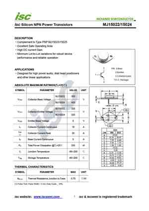 MJ15024G
