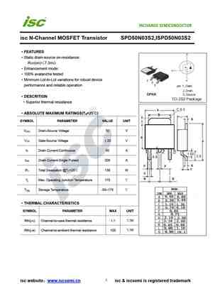 SPD50N03S2-07
