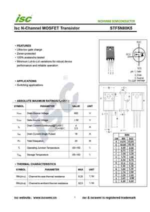 STF5N80K5
