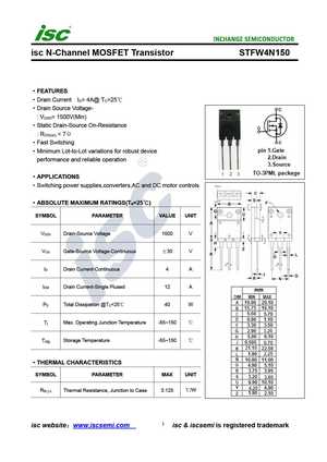 STFW4N150
