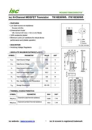 TK16E60W5
