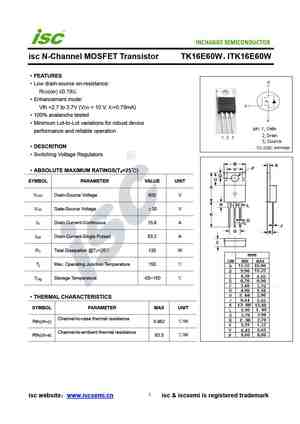 TK16E60W5
