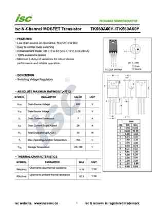 TK560A60Y
