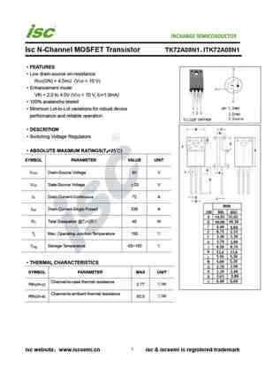 TK72A08N1
