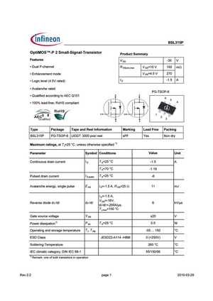 BSL314PE