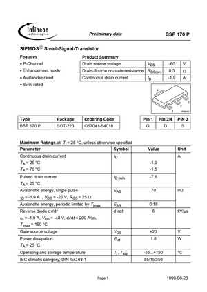 BSP170P
