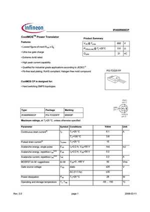 IPA60R600C6
