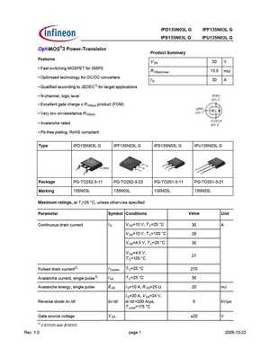 IPF135N03LG
