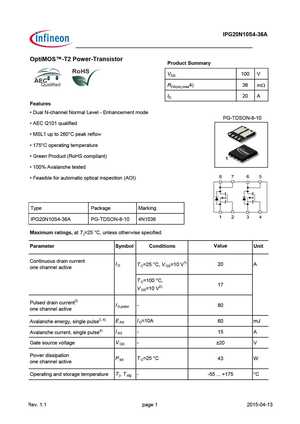 IPG20N10S4-36A
