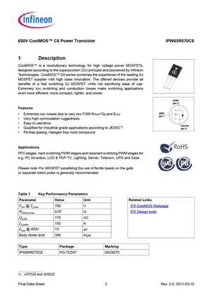 IPW65R310CFD