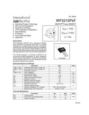 IRF5210PBF
