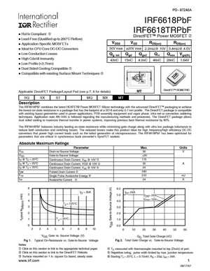 IRF6614PBF
